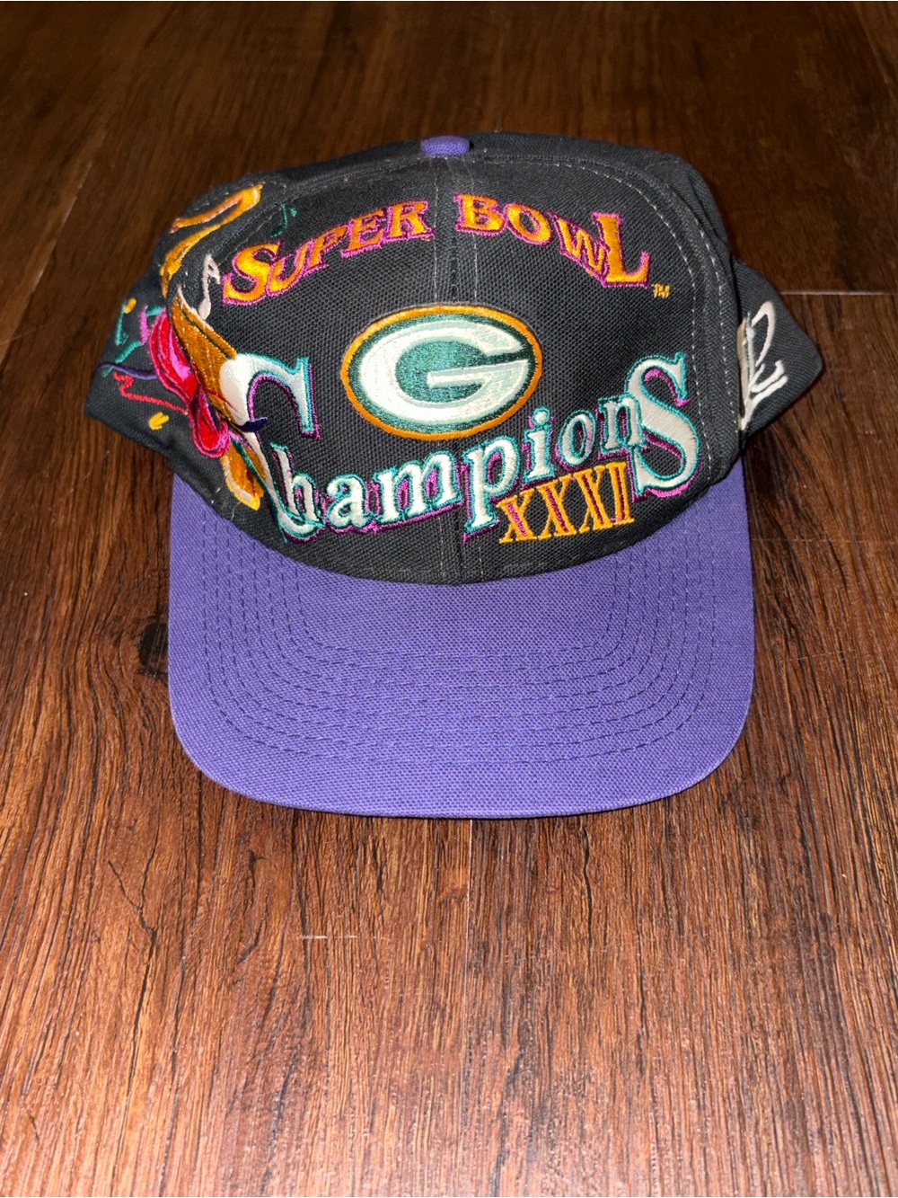 Vintage Green Bay Packers Super Bowl Hat